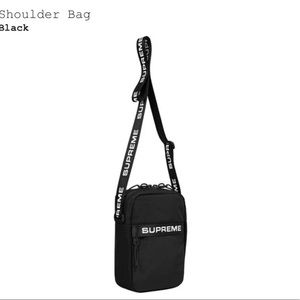 NEW FW22 SUPREME SHOULDER BAG ‘Black’